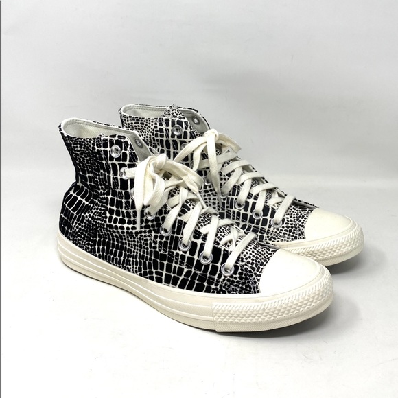 💖MEGA SALE💖Converse Chuck Taylor AS Shoes Women’s High Egret Black 570311F - Picture 2 of 9